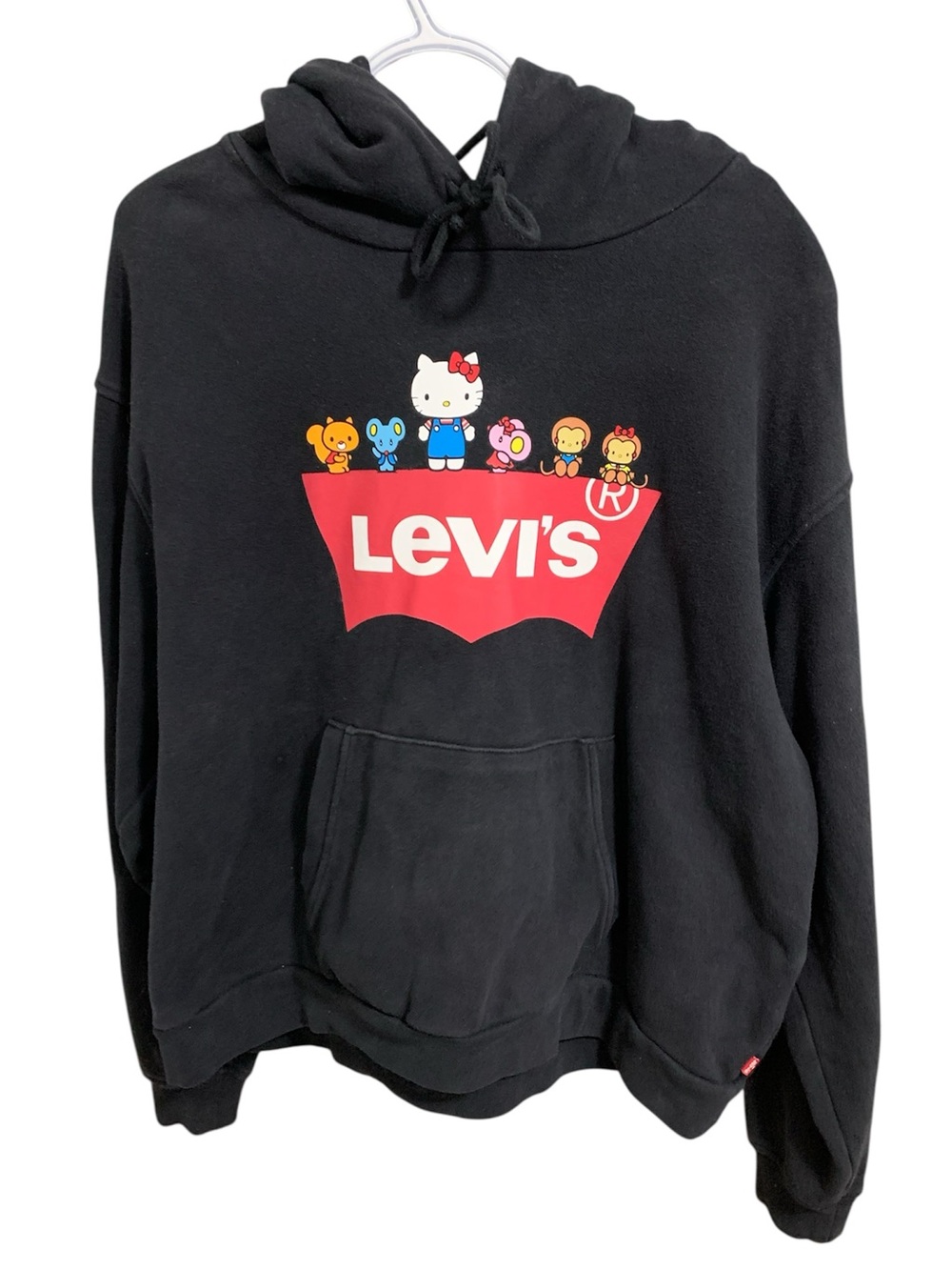 Levi's X Hello Kitty Hoodie 45Th Anniversary Collaboration Women’s Size Large